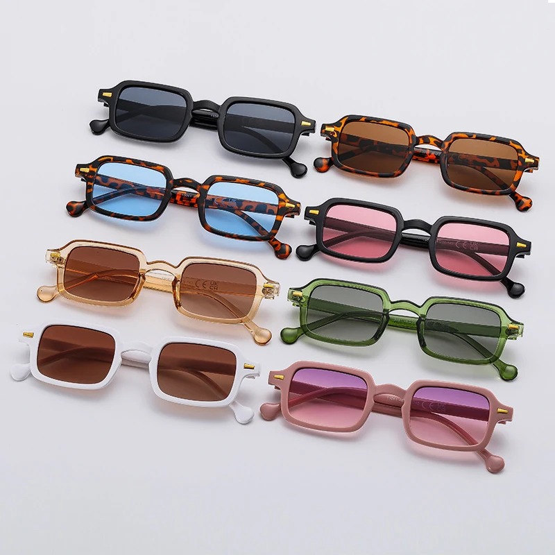 Men'S Fashion Luxury Brands - Gafas de Sol Rectangulares de Lujo
