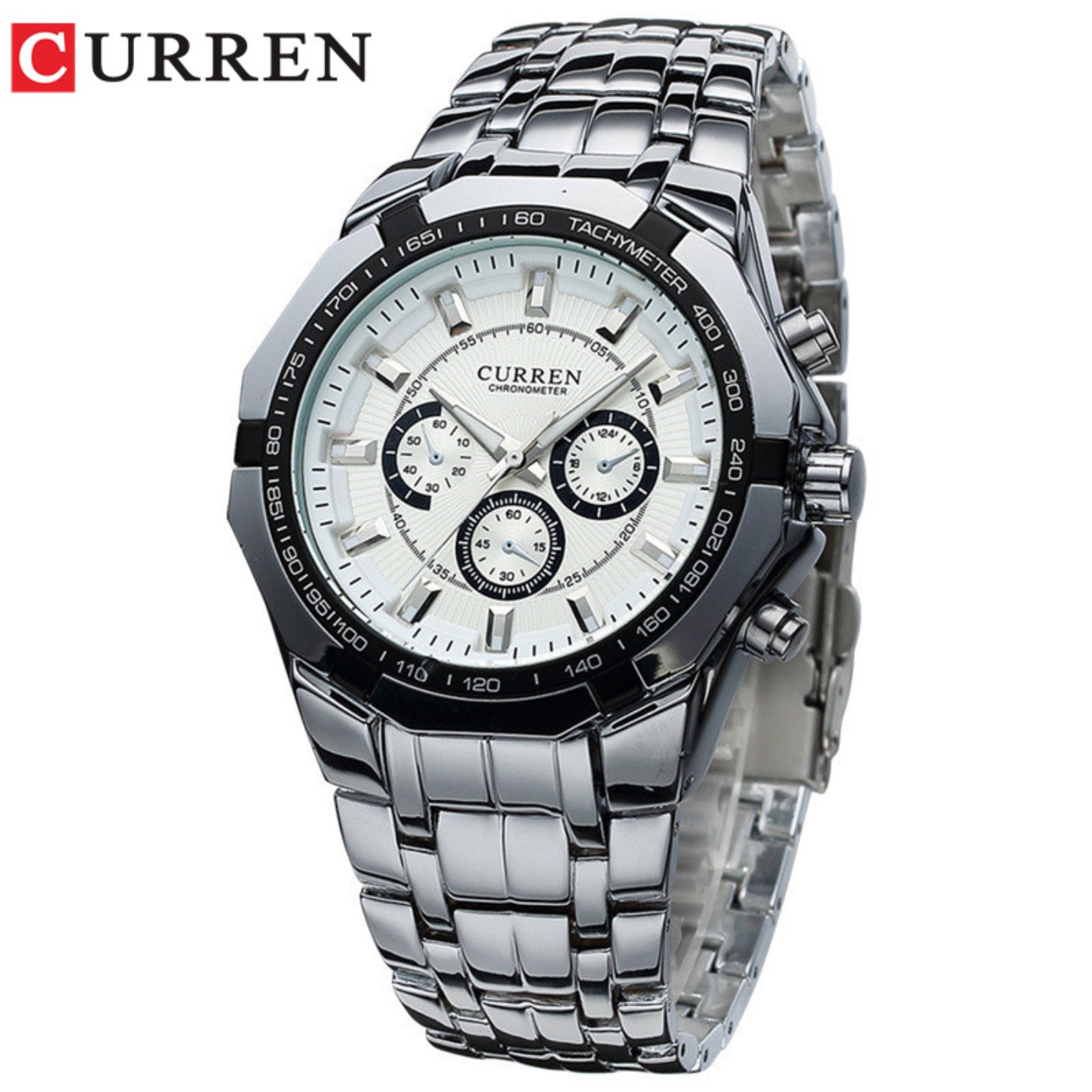 Fashion Mens Watches - Relojes CURREN de marca de lujo