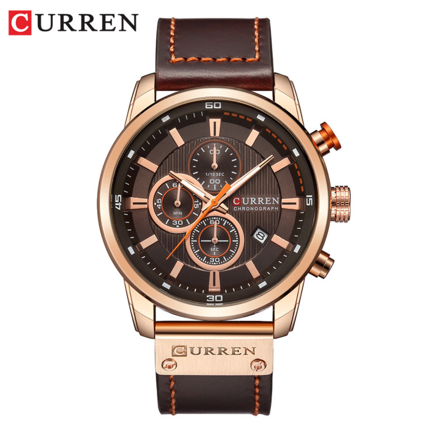 Men'S Fashion Luxury Brands - Relojes CURREN de cuarzo para hombre,