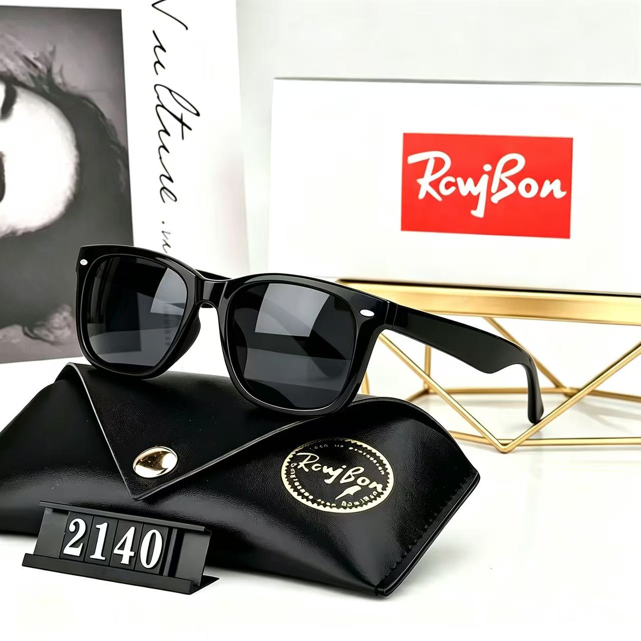 Men'S Fashion Luxury Brands - Gafas de Sol Vintage Cuadradas Unisex