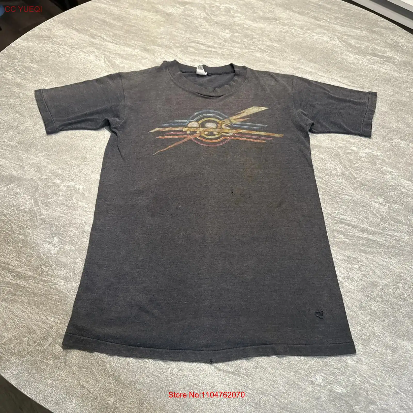 Men'S Fashion 70S - Camiseta Vintage de los 70 de