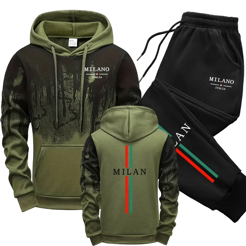 Men'S Fashion For 2026 - Conjunto Deportivo de Otoño Invierno, Sudadera