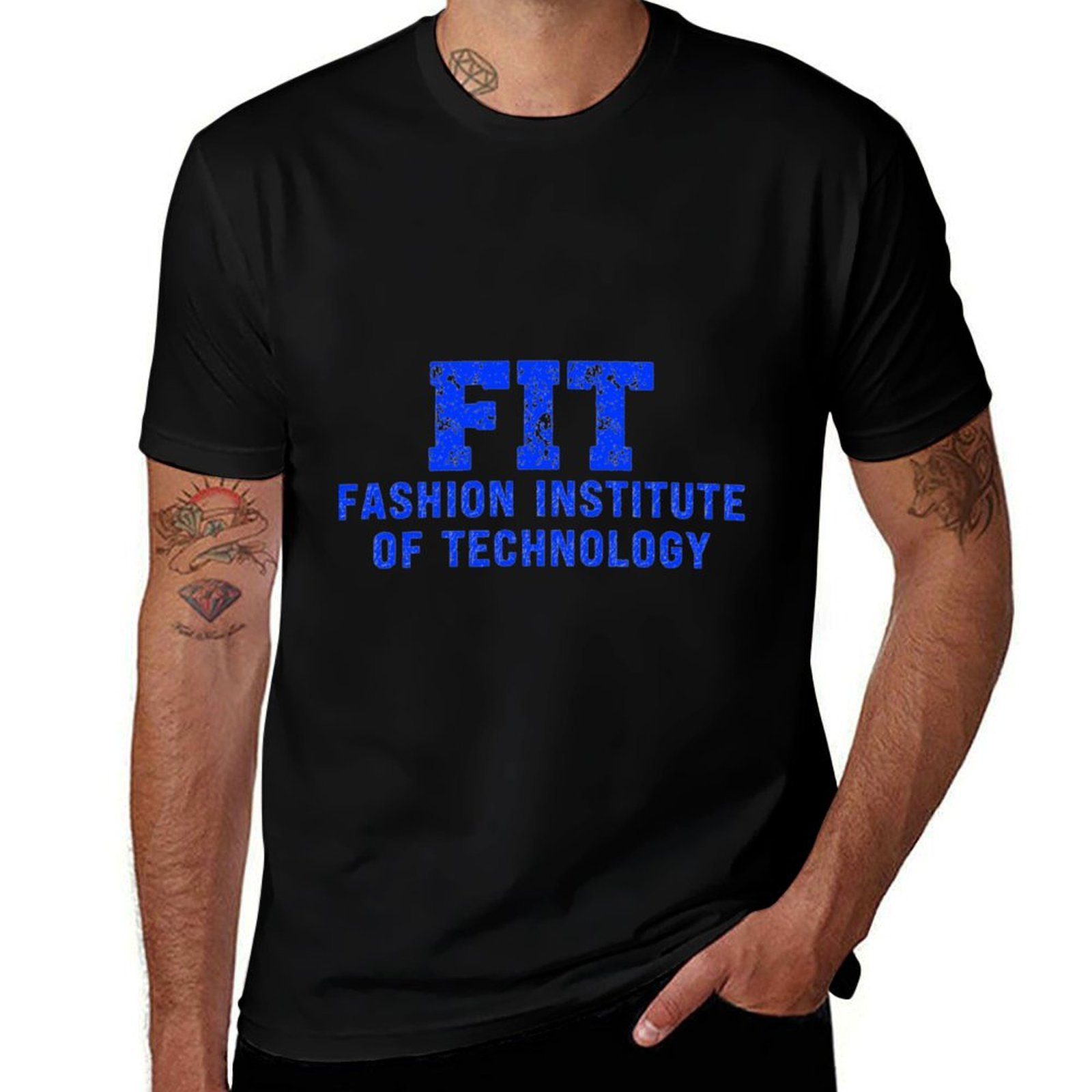 Men'S Fashion Nyc - Fashion Institute of Technology FIT NYC-Camiseta