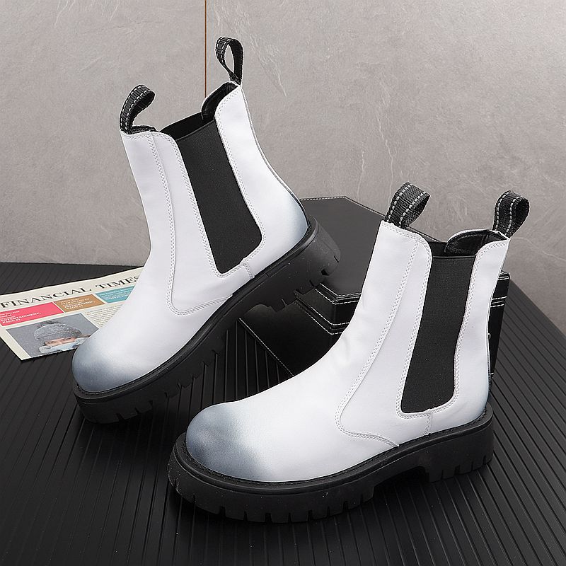 Men'S Fashion Luxury Brands - Botas de cuero genuino de lujo