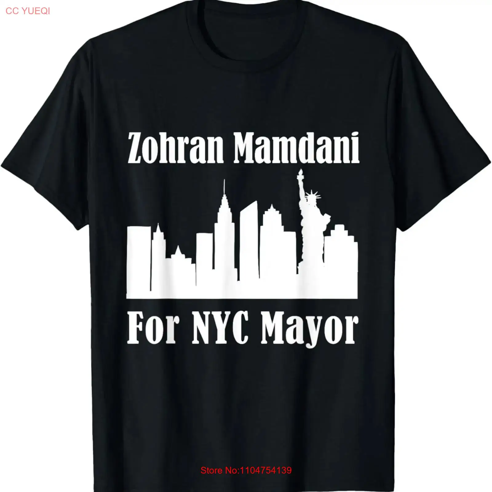 Men'S Fashion Nyc - Camiseta Zohran Mamdani para el Alcalde