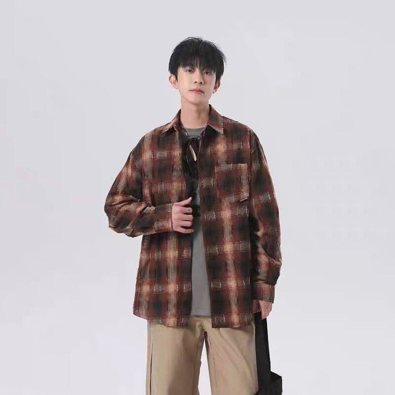 Men'S Fashion Essentials 2025 - 2025 Camisa nueva a cuadros para