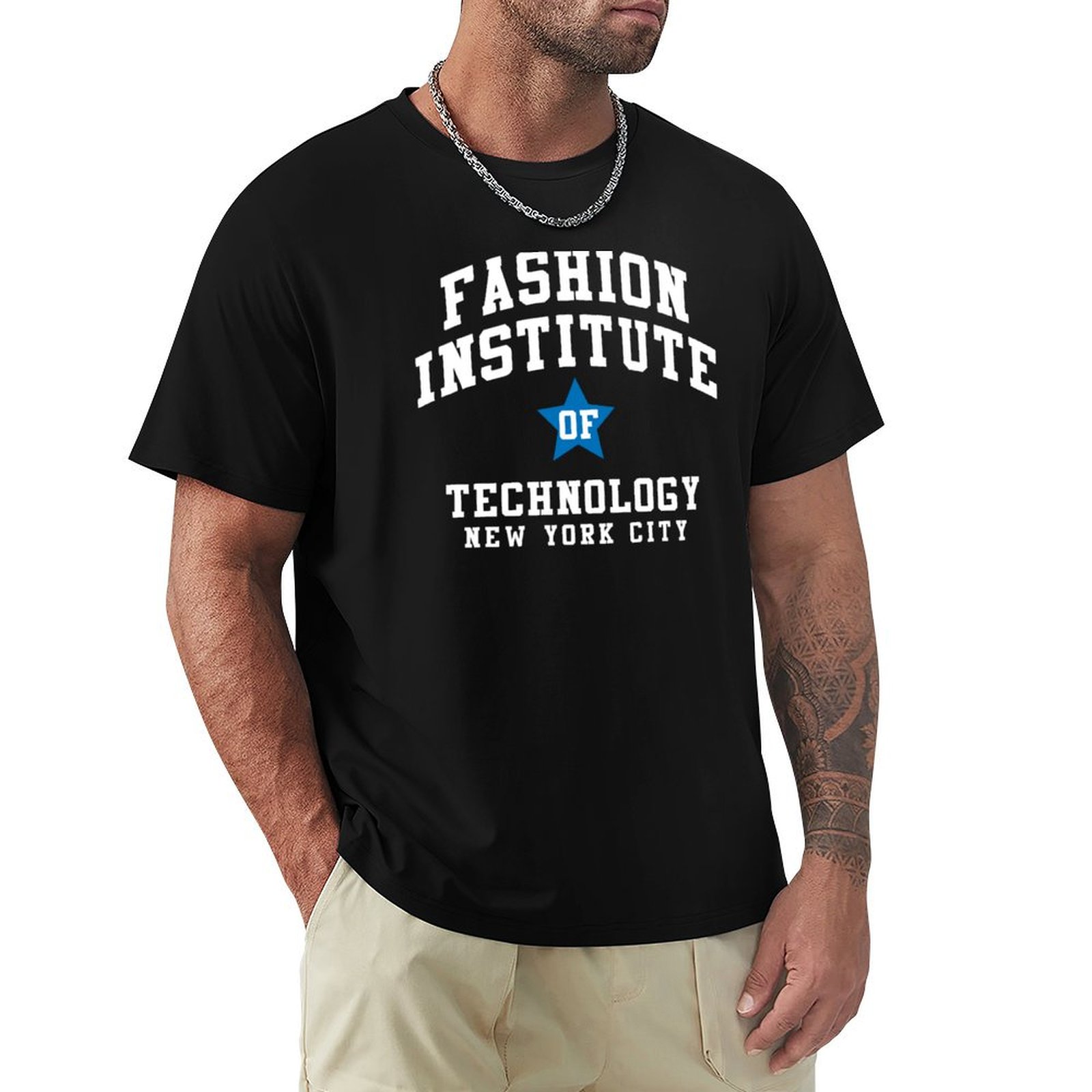 Men'S Fashion Nyc - NYC Fashion Institute - Camiseta con
