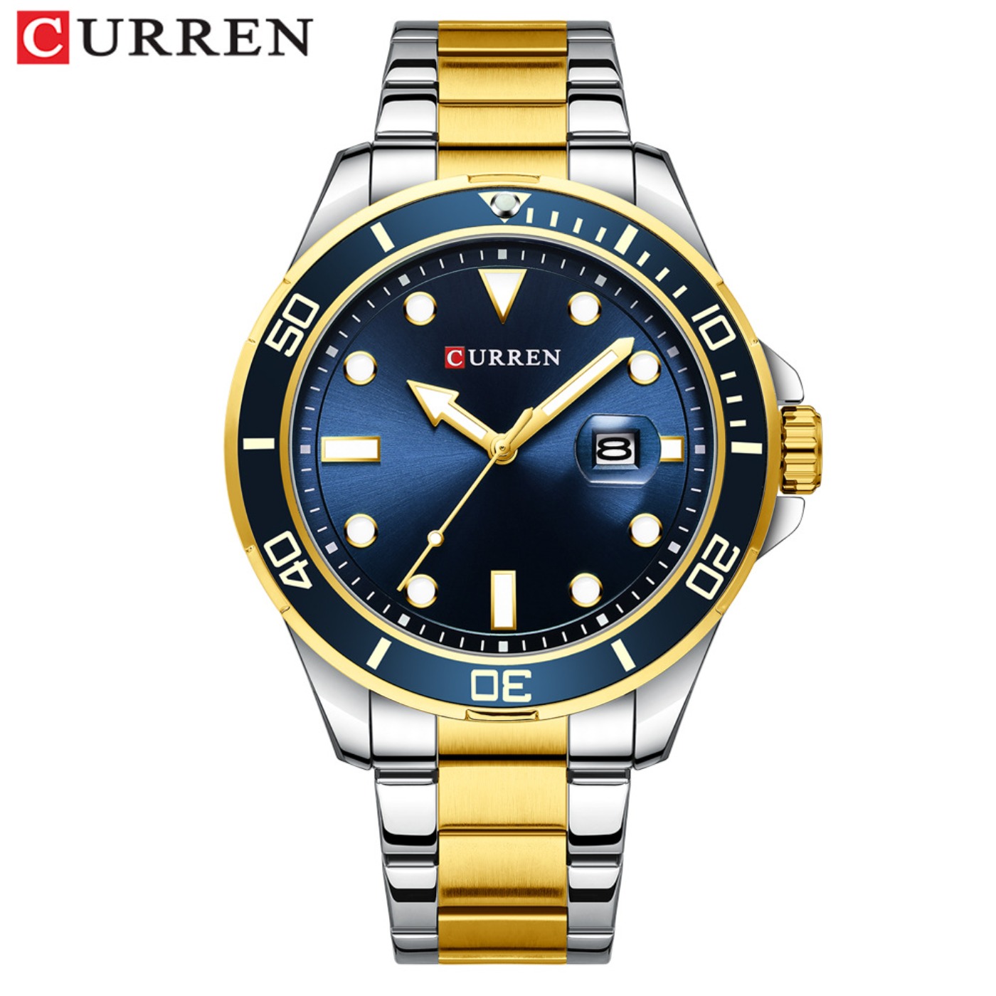 Reloj CURREN de la Serie Green - Fashion Mens Watches reseña y precio