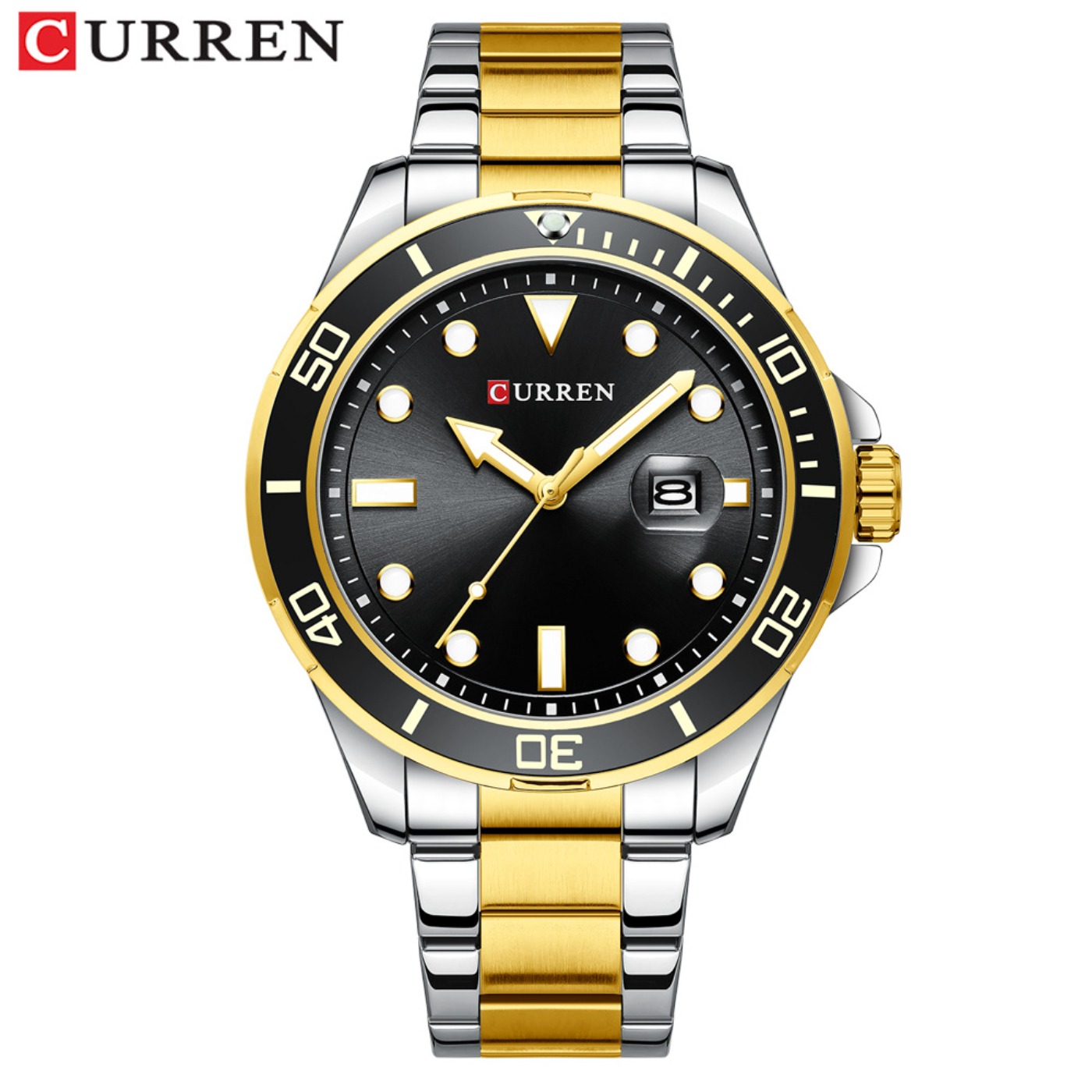 Reloj CURREN de la Serie Green - Fashion Mens Watches reseña y precio