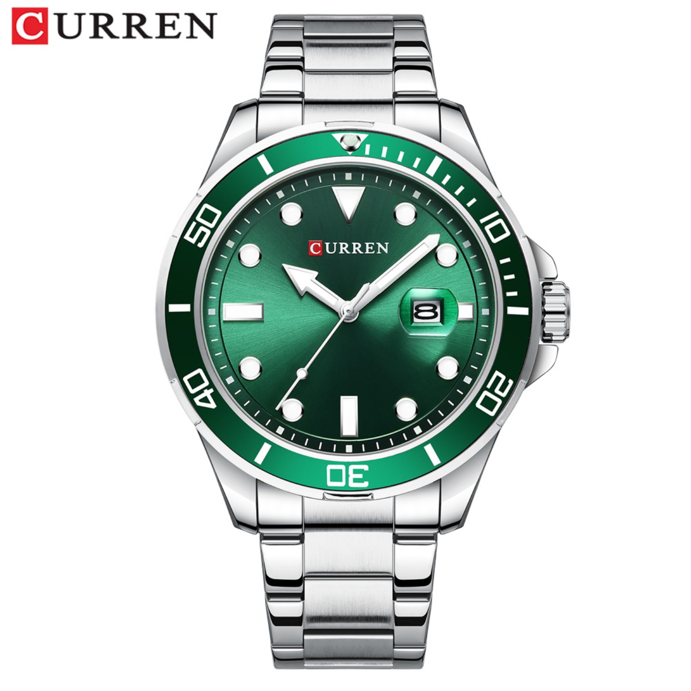 Reloj CURREN de la Serie Green - Fashion Mens Watches reseña y precio