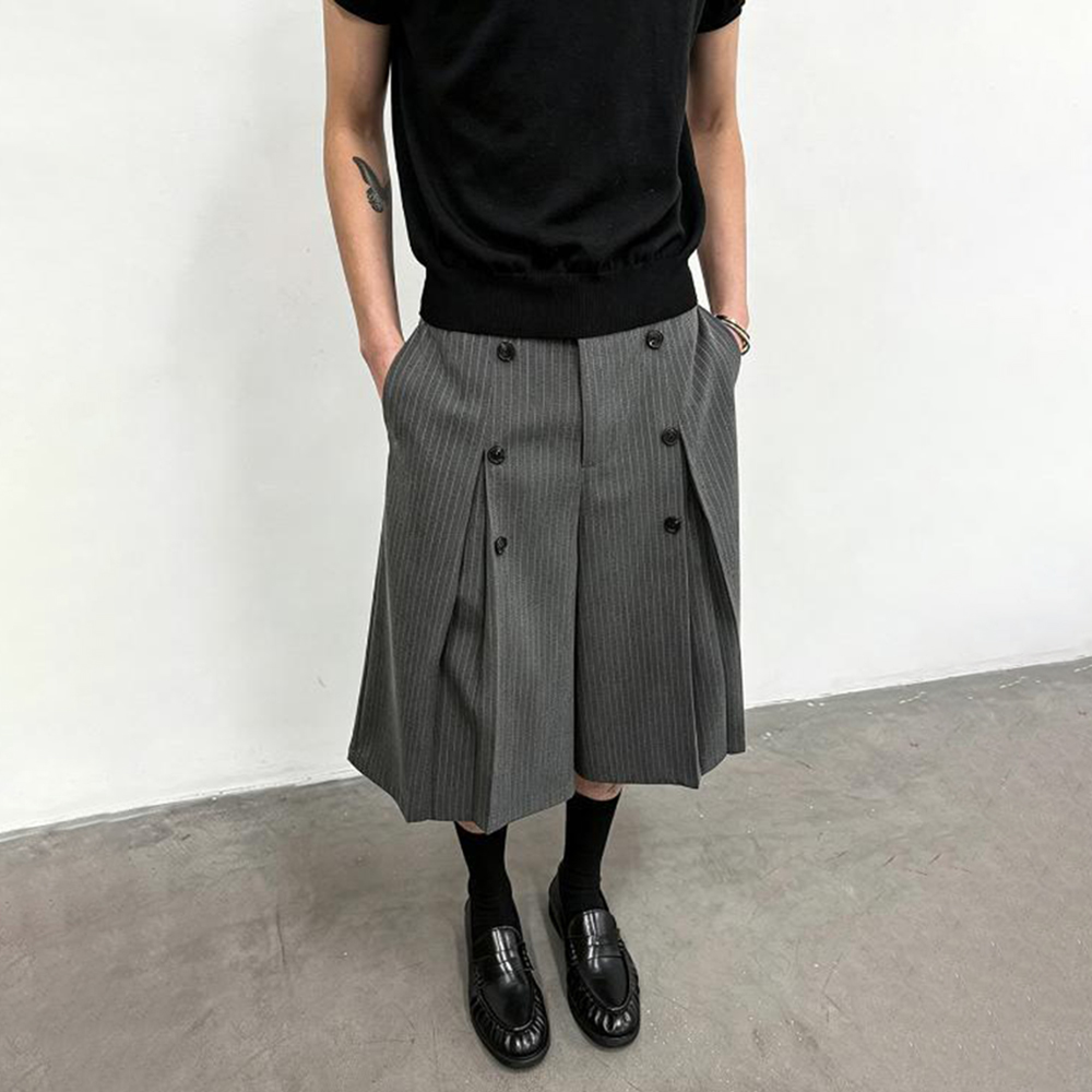 Pantalones Capri de Color Sóli - Mens Fashion Trend 2026 reseña y precio