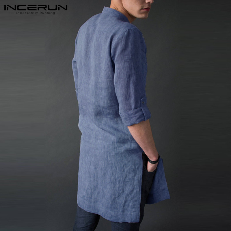 INCERUN, camisetas por debajo  - Men'S Fashion Kurta reseña y precio