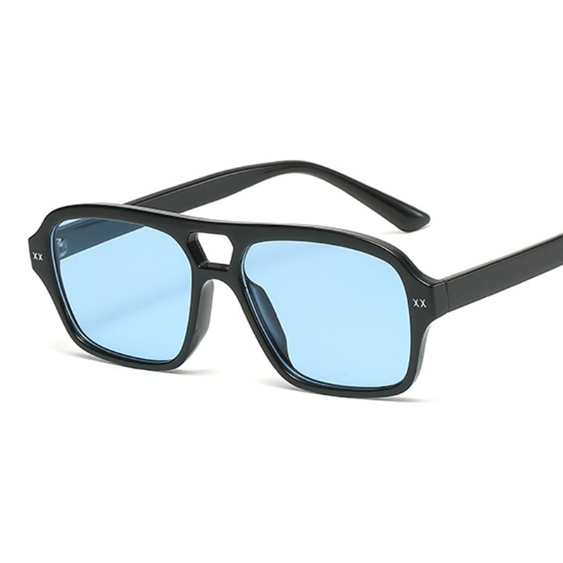 Gafas de sol cuadradas clásica - Men'S Fashion 70S reseña y precio
