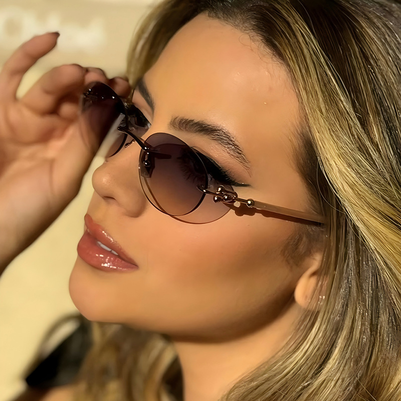 Nuevas gafas de sol ovaladas s - Men'S Fashion Luxury Brands reseña y precio