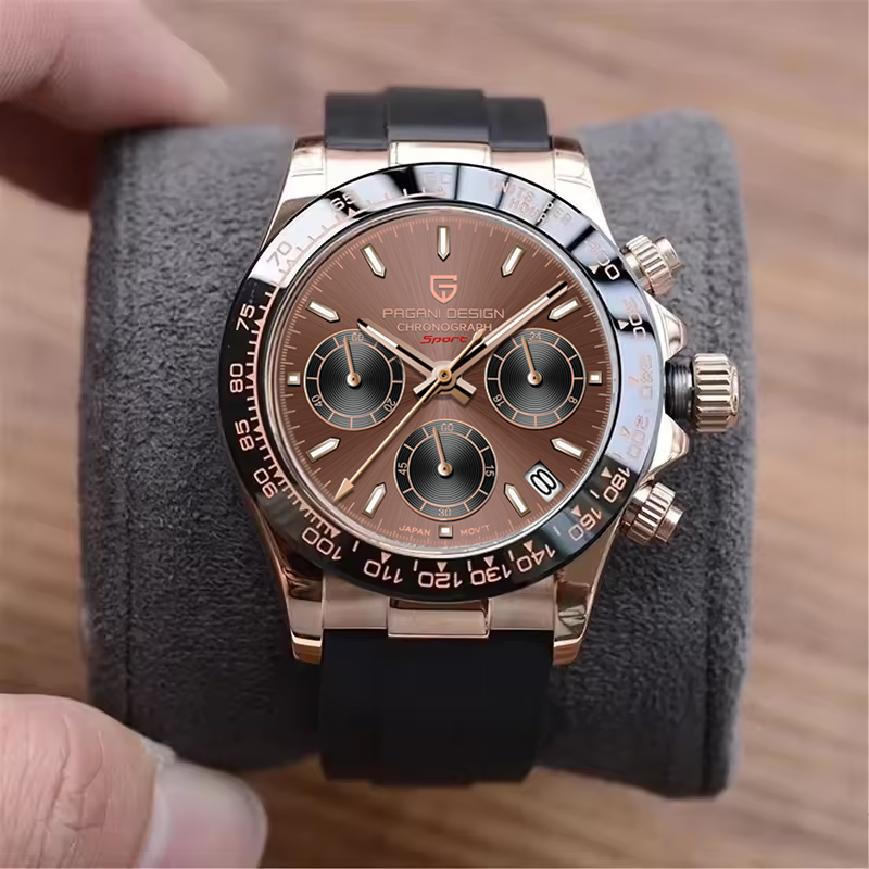 Reloj cronógrafo de cuarzo par - Fashion Mens Watches reseña y precio