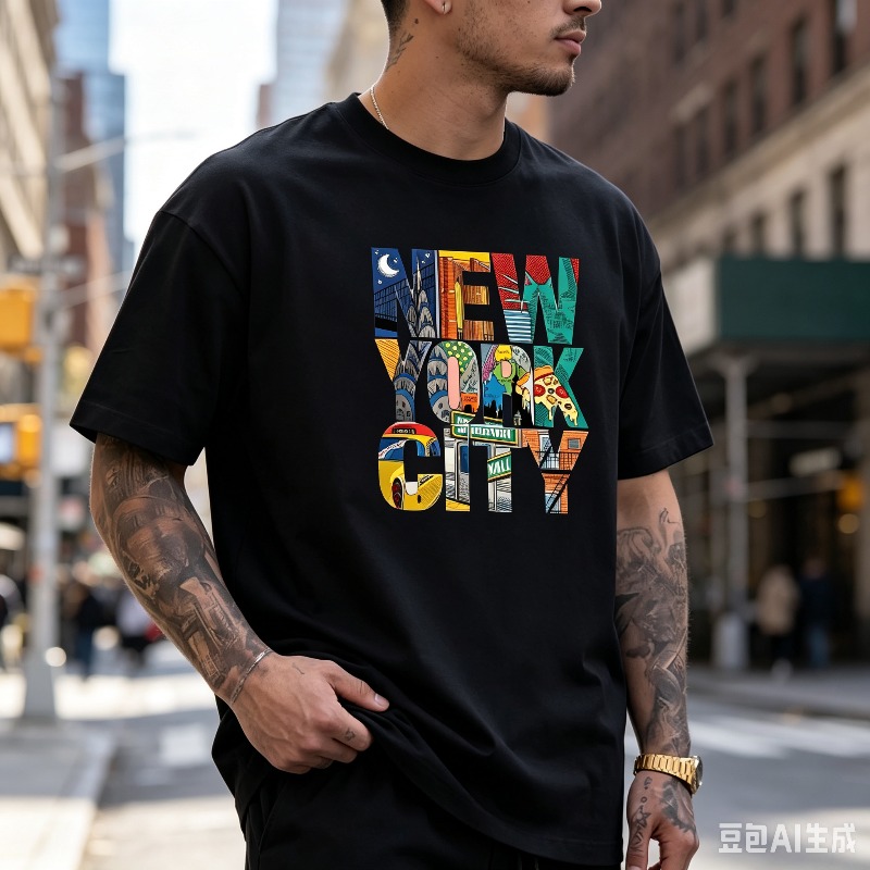 Camiseta gráfica de Nueva York - Men'S Fashion Nyc reseña y precio