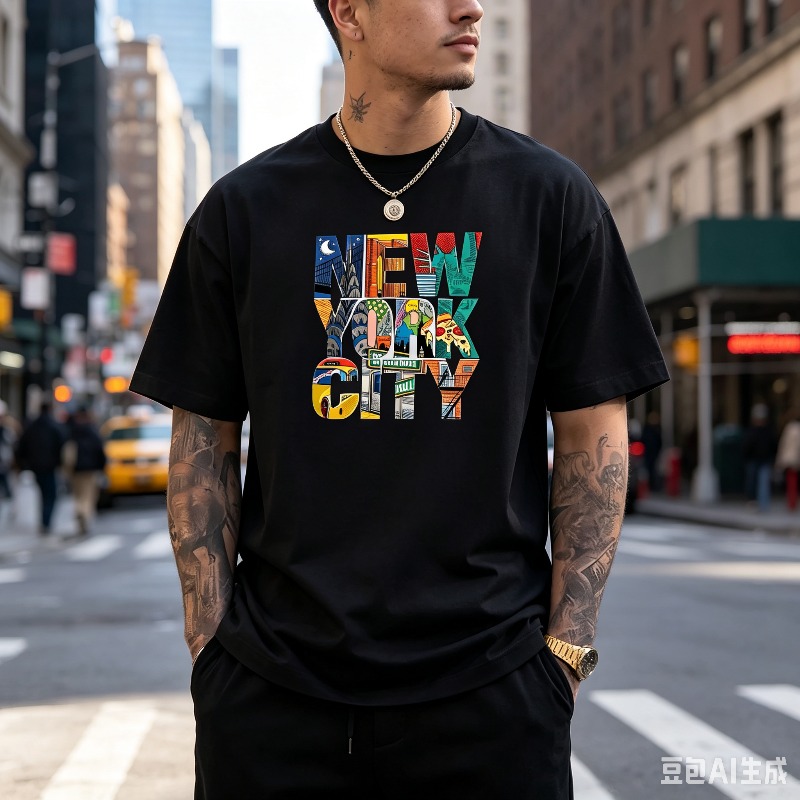 Camiseta gráfica de Nueva York - Men'S Fashion Nyc reseña y precio