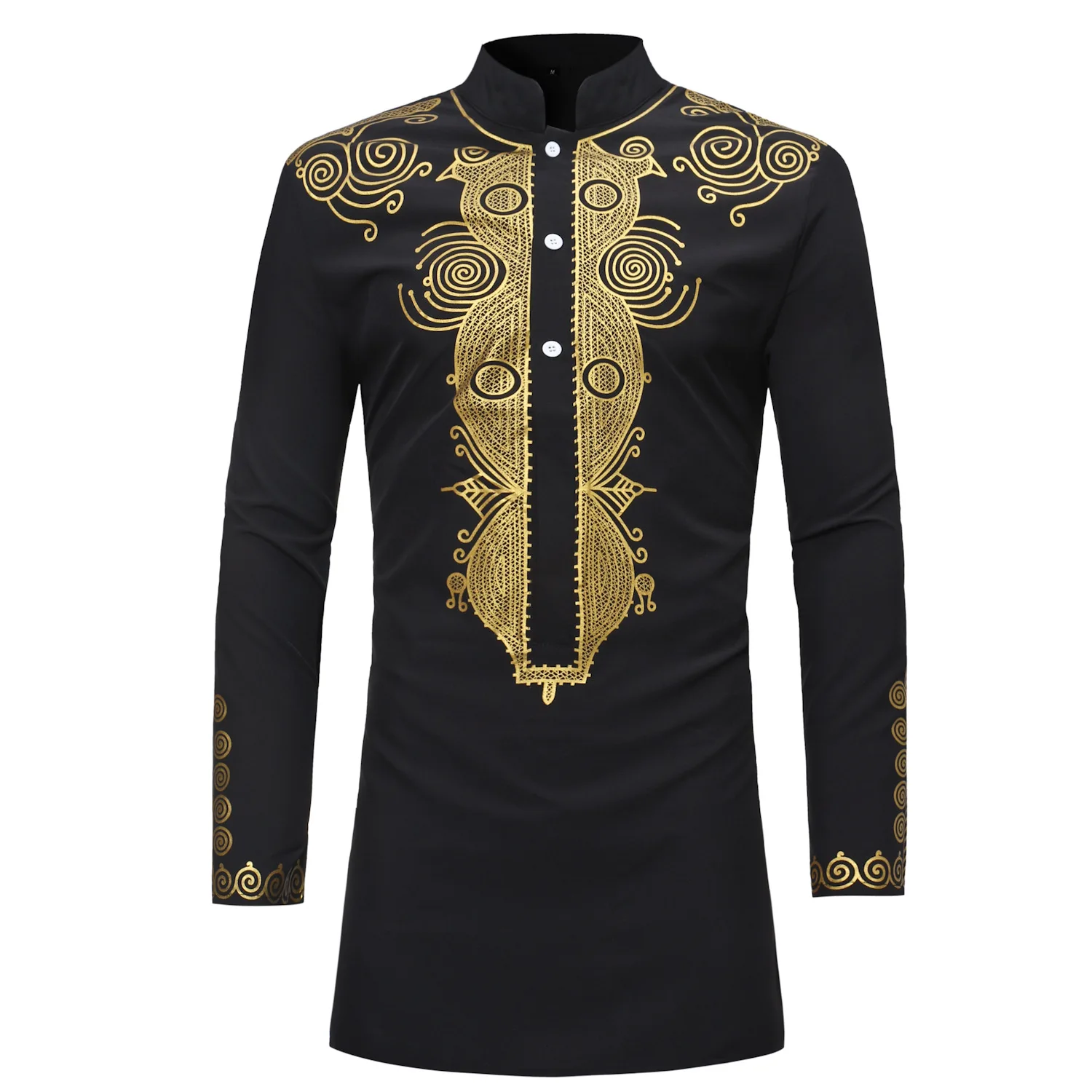 Camisa musulmana con cuello le - Men'S Fashion Kurta reseña y precio