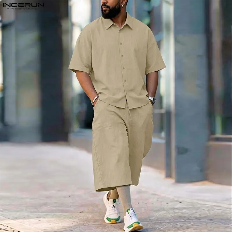 Conjuntos INCERUN para Hombre, - Men'S Fashion For 2026 reseña y precio