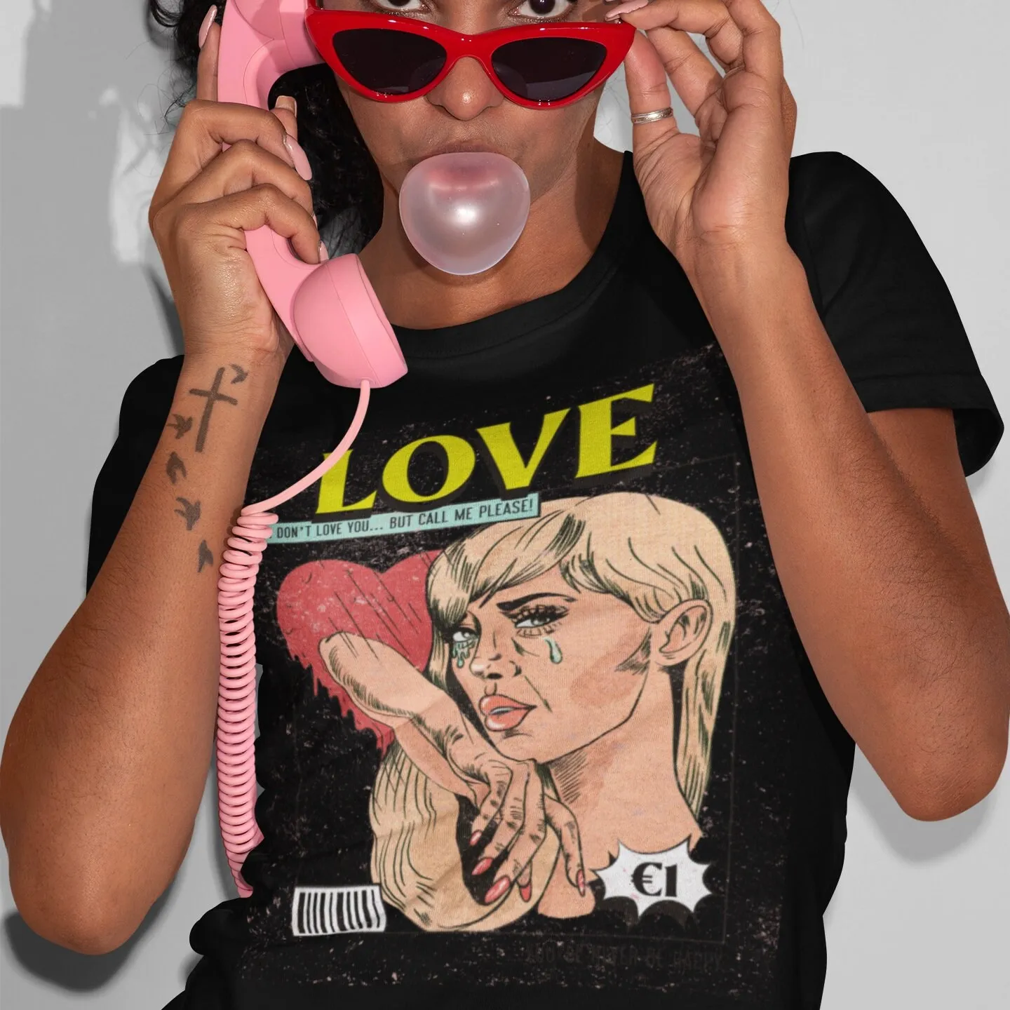 Camiseta Love Retro Vibe I Don - Men'S Fashion 70S reseña y precio