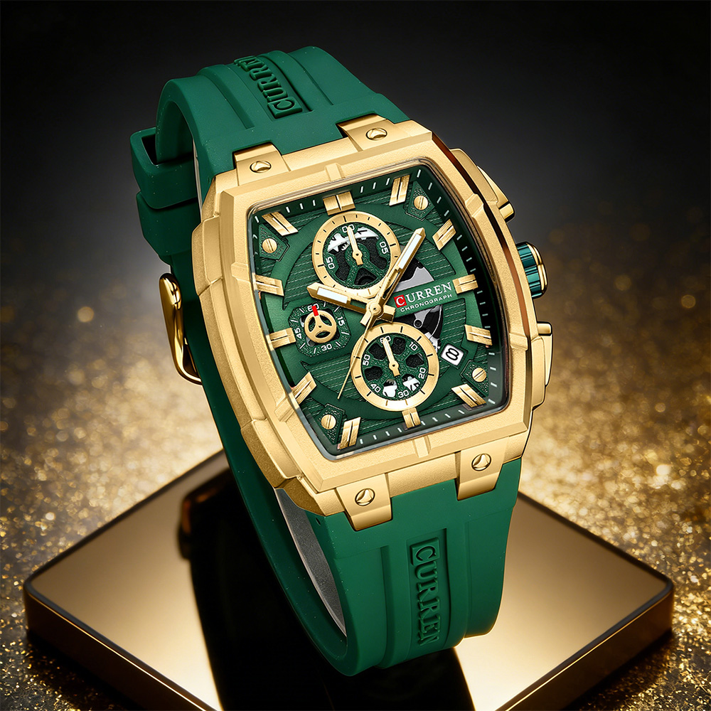 Reloj CURREN de Lujo Vintage p - Fashion Mens Watches reseña y precio