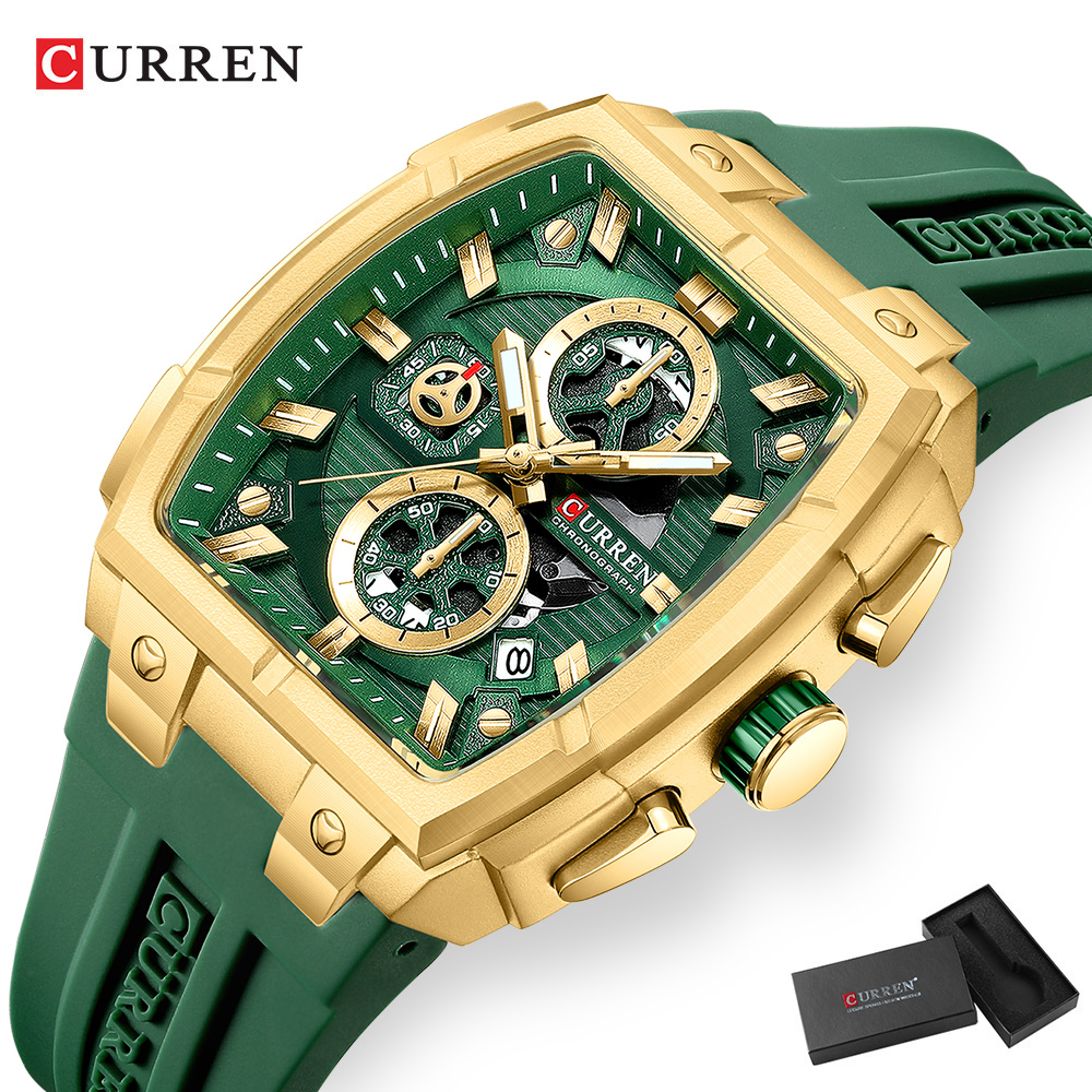 Reloj CURREN de Lujo Vintage p - Fashion Mens Watches reseña y precio