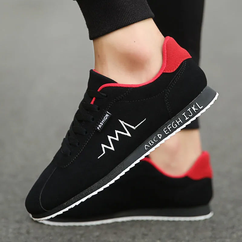 Zapatillas Bajas de Lona Rojas - Mens Fashion Trainers 2025 reseña y precio