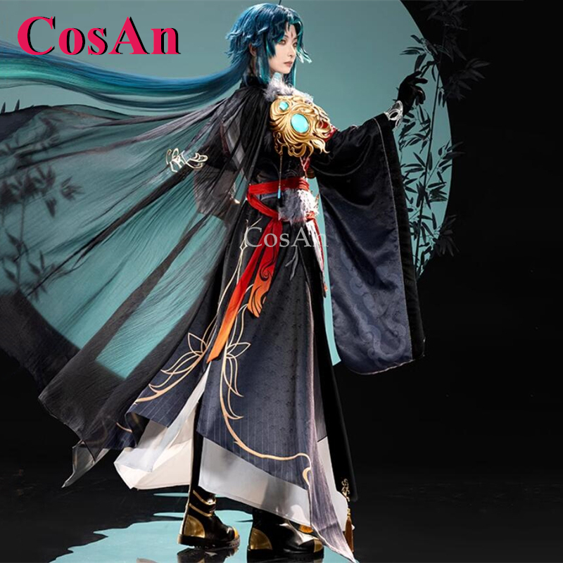 CosAn juego Genshin Impact Xia - Mens Fashion Dress reseña y precio