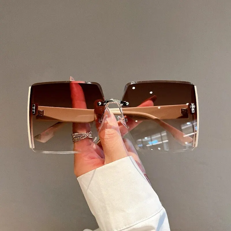 Nuevas Gafas de Sol Retro Cuad - Men'S Fashion Luxury Brands reseña y precio