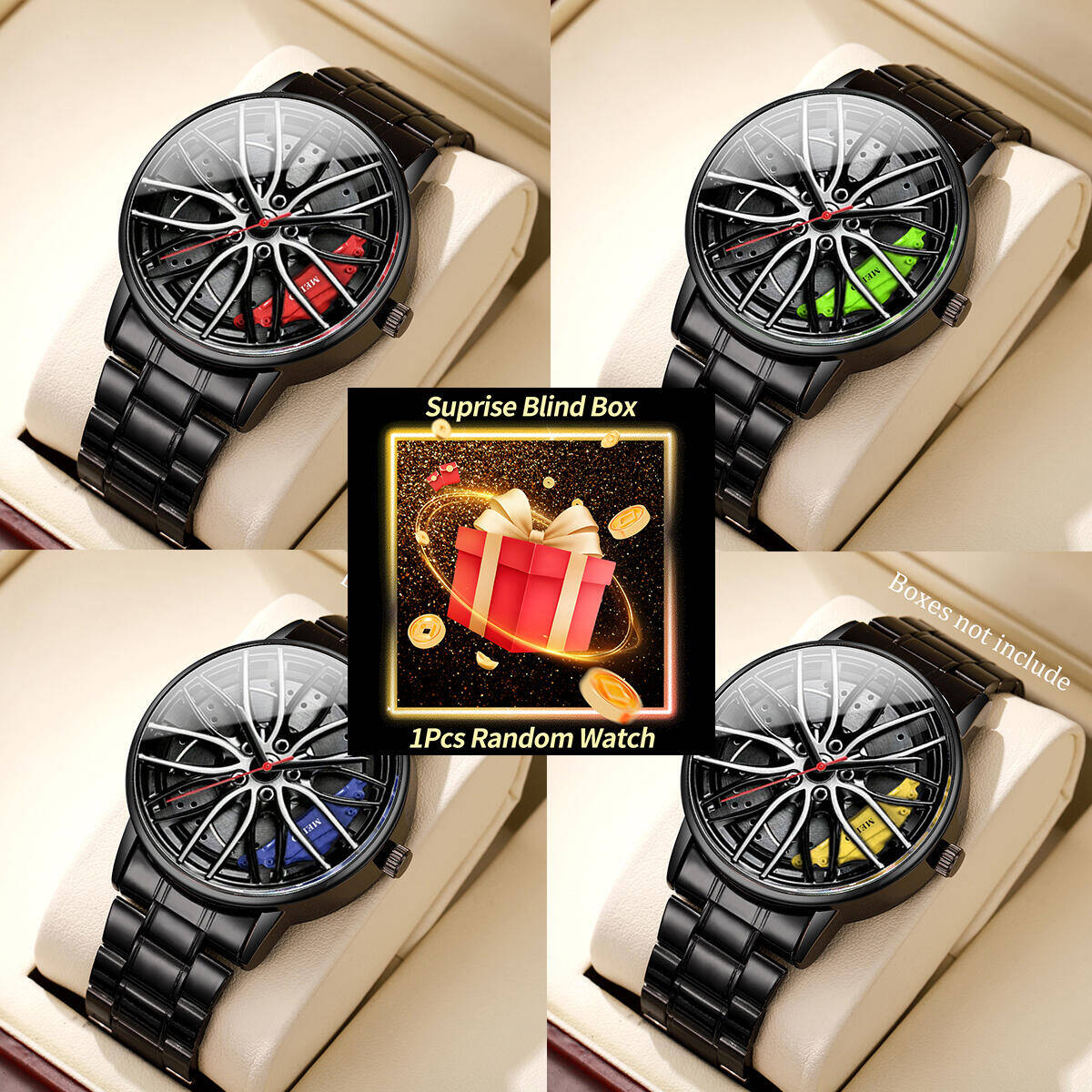 Reloj misterioso sorpresa, caj - Fashion Mens Watches reseña y precio