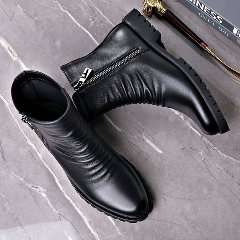 Botas altas de alta calidad pa - Mens Fashion Dress reseña y precio