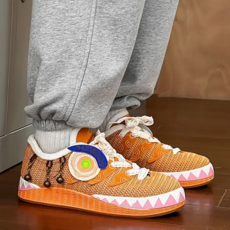 Zapatillas de deporte naranjas - Mens Fashion Trainers 2025 reseña y precio