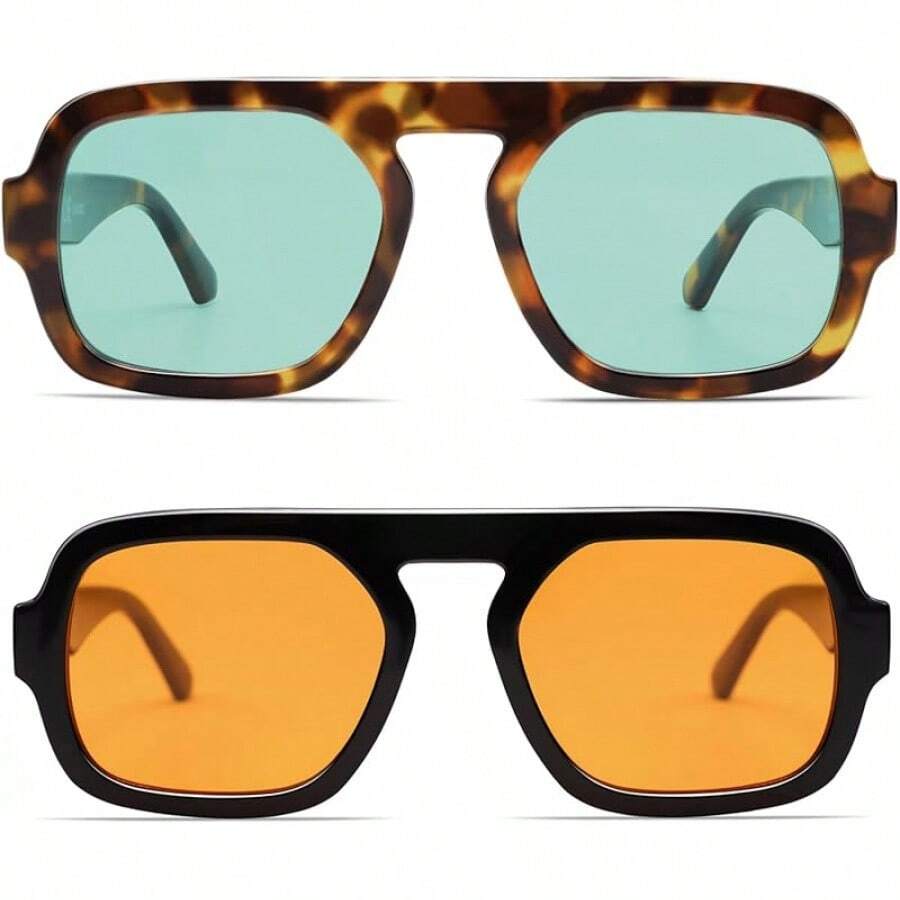VANLINKER Gafas de sol cuadrad - Men'S Fashion 70S reseña y precio
