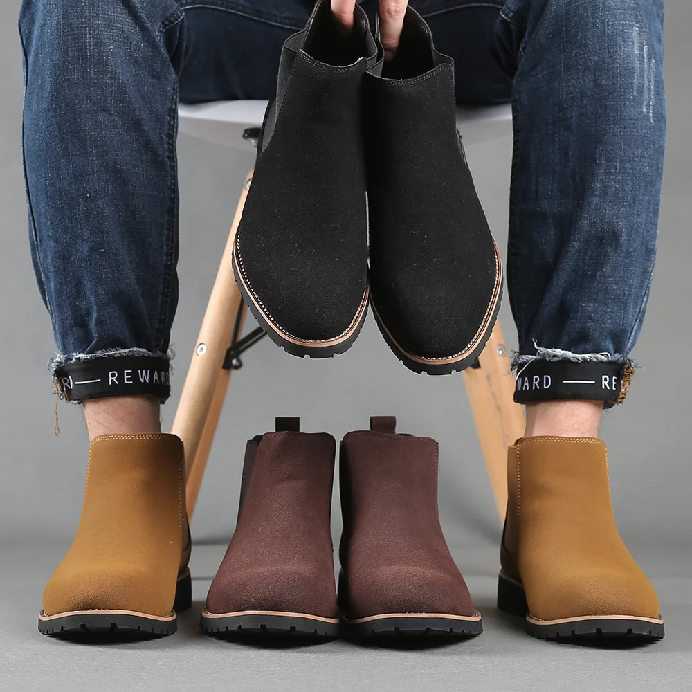Botas de tobillo para hombre,  - Mens Fashion Dress reseña y precio