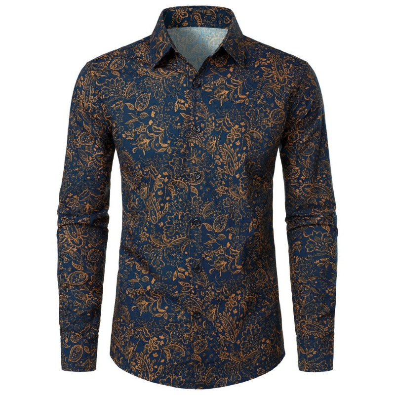 Camisa de manga larga con esta - Men'S Fashion 70S reseña y precio