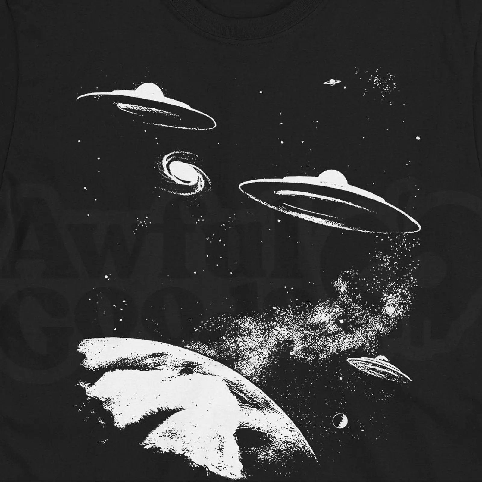 Camiseta Retro OVNI con Diseño - 1950S Fashion Men'S reseña y precio