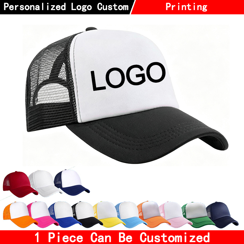 Gorra unisex con logotipo impr - Trucker Hat Cap reseña y precio