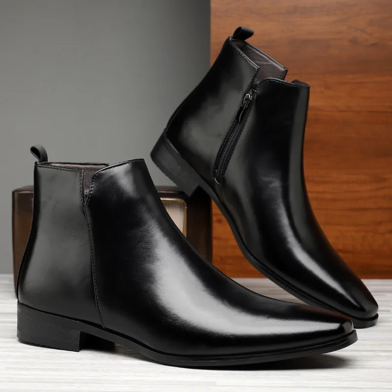Nuevas botas para hombre, bota - Mens Fashion Dress reseña y precio