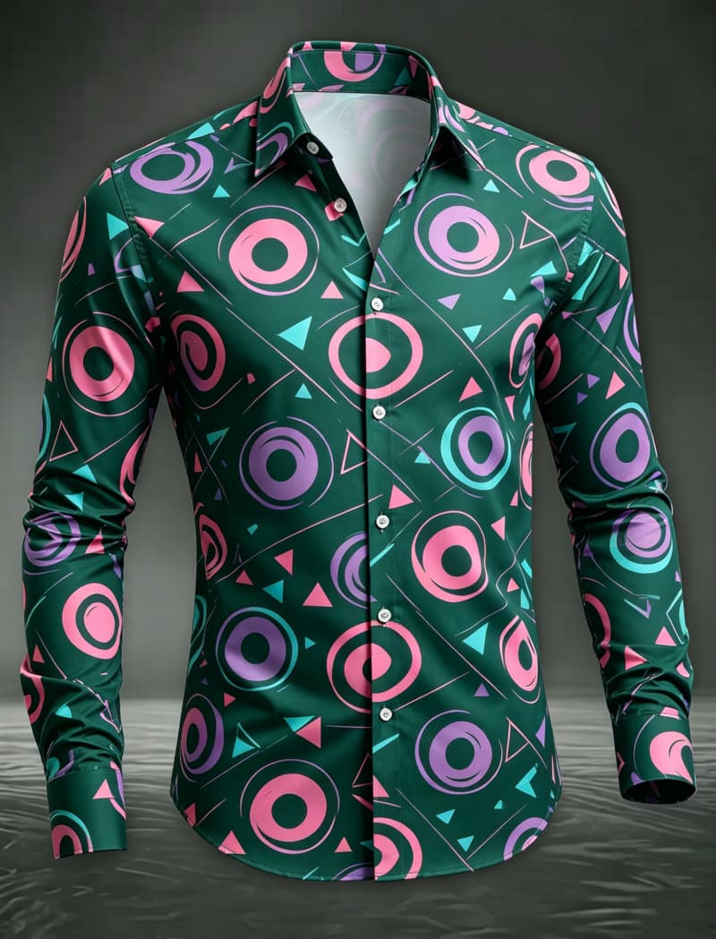 Camisa de Hombre a la Moda con - Men'S Fashion 70S reseña y precio