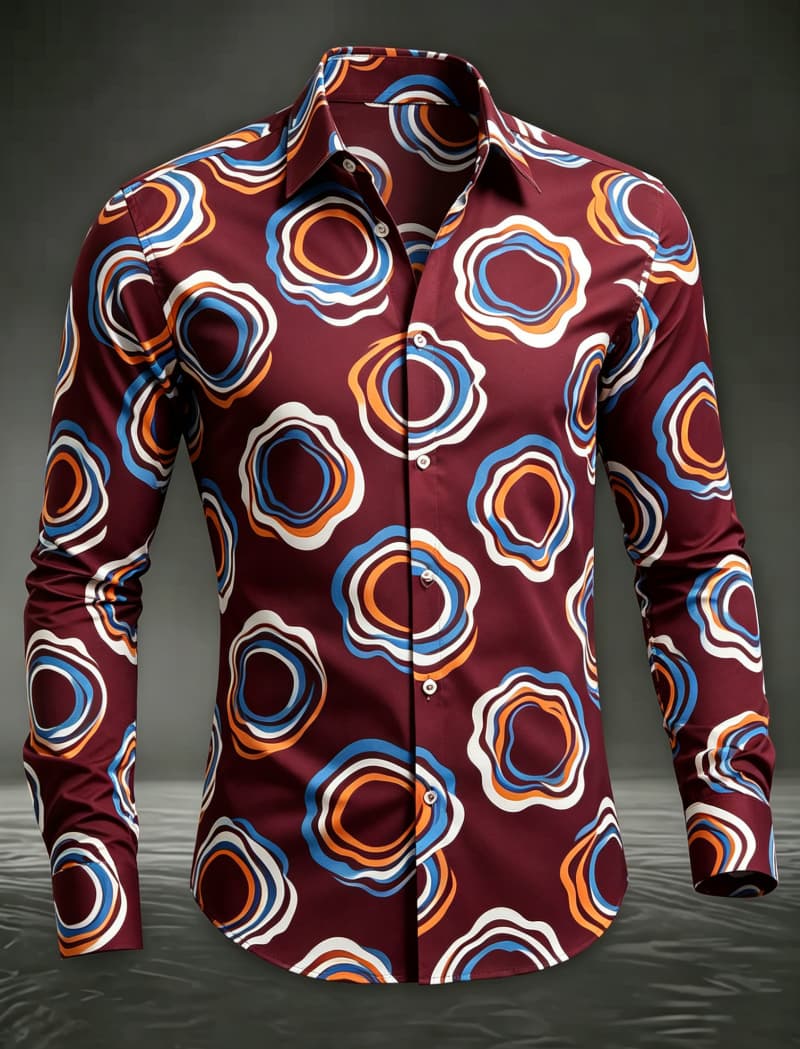 Camisa de Hombre a la Moda con - Men'S Fashion 70S reseña y precio