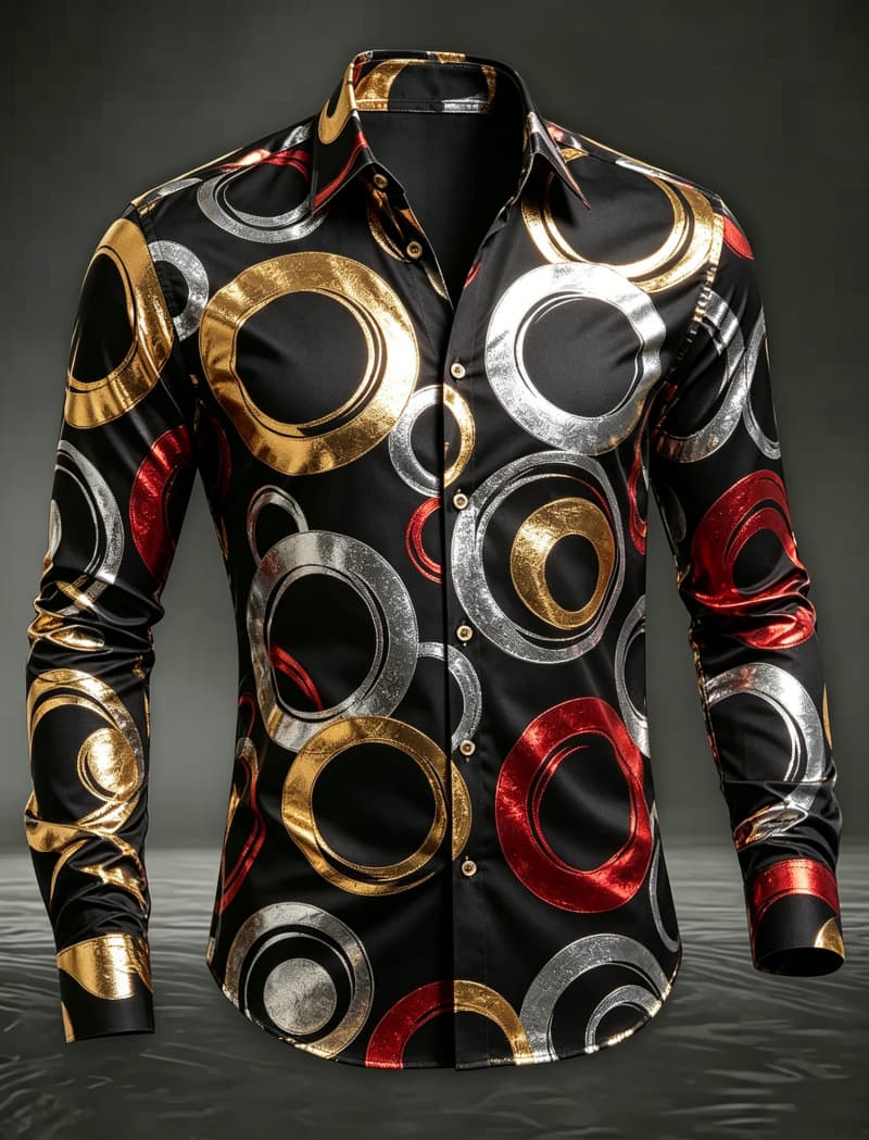 Camisa de Hombre a la Moda con - Men'S Fashion 70S reseña y precio